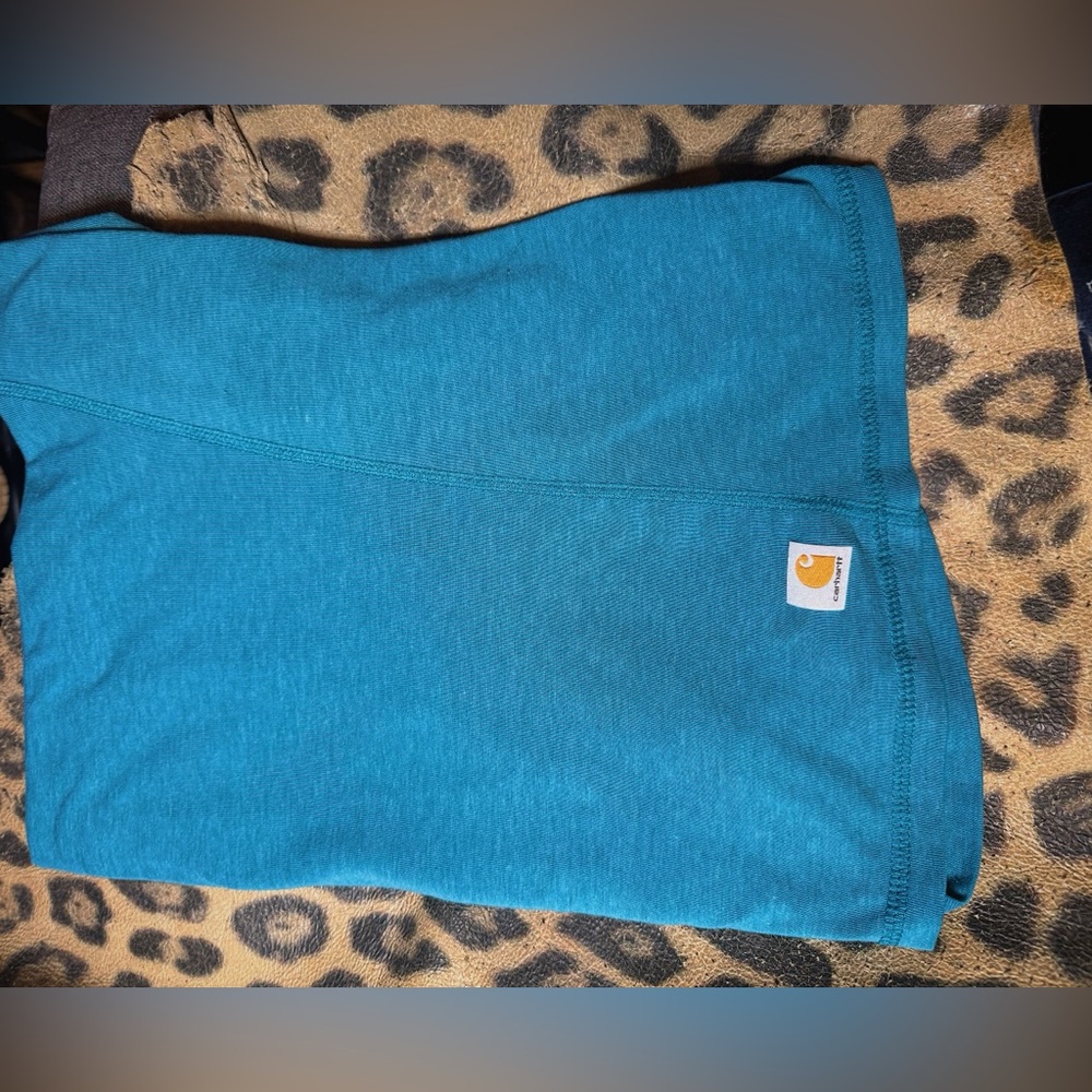 Carhartt G-Force Collection Women’s Size Medium Ocean Blue T-Shirt Work-ware